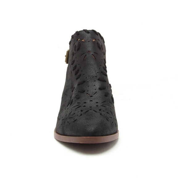 Black Perforated Bootie - Picture 5 of 5